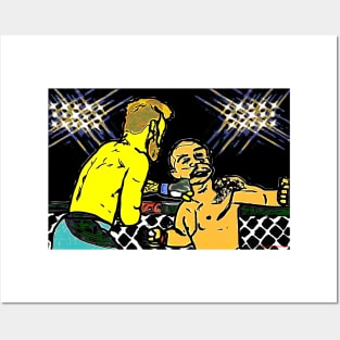 McGregor one punch Posters and Art